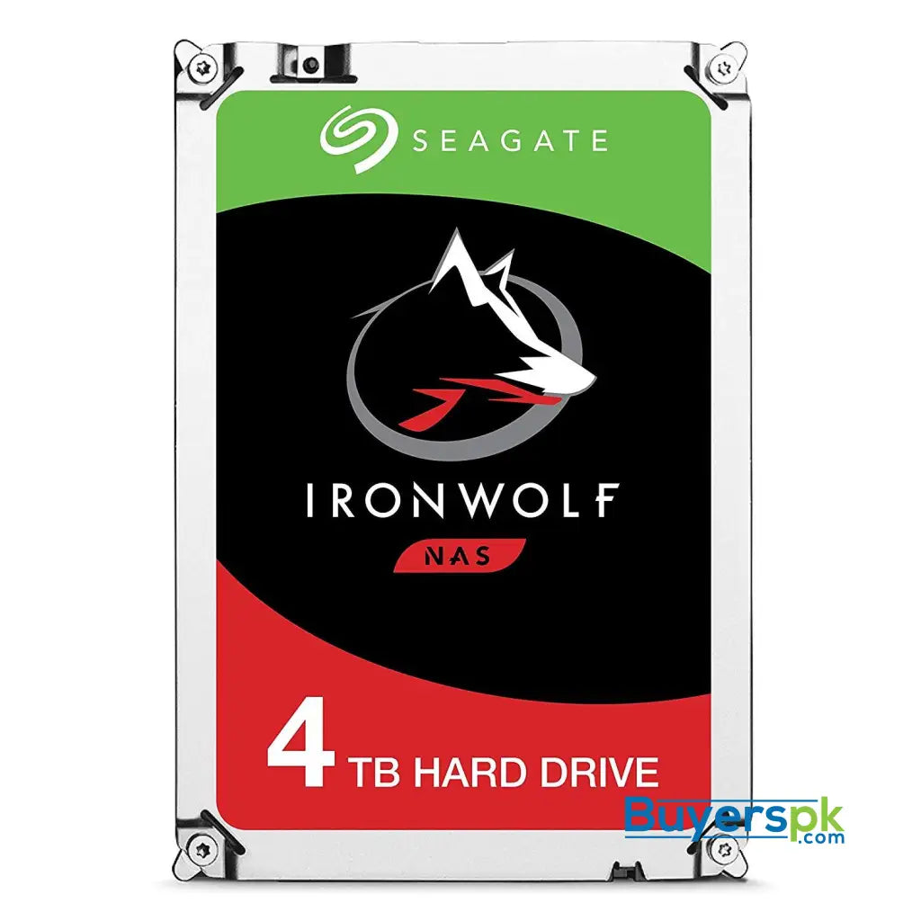 Seagate IronWolf NAS 5900RPM Internal SATA Hard Drive 4TB 6Gb/s 3.5-Inch (ST4000VN008) 3 Yrs Warranty - Hard Drive Seagate IronWolf NAS 5900RPM Internal SATA Hard Drive 4TB 6Gb/s 3.5-Inch (ST4000VN008) 3 Yrs Warranty - Hard Drive